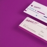 桃園機場捷運通車邀請卡設計以機票來作為設計概念，並傳達直達美好的精神。